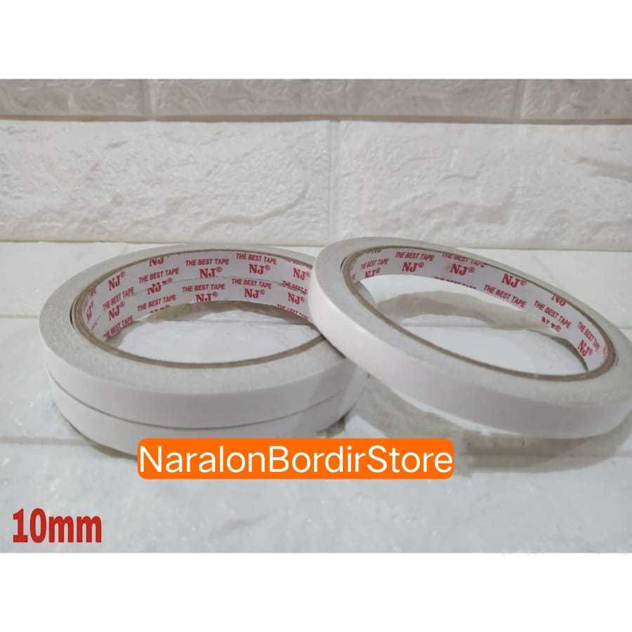 

termurah !!! double tape 10mm x 12 mtr