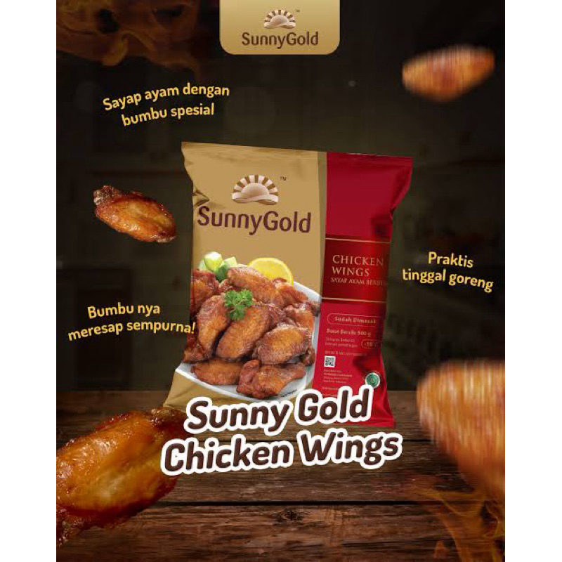 

Sunnygold Chicken Wings 500g