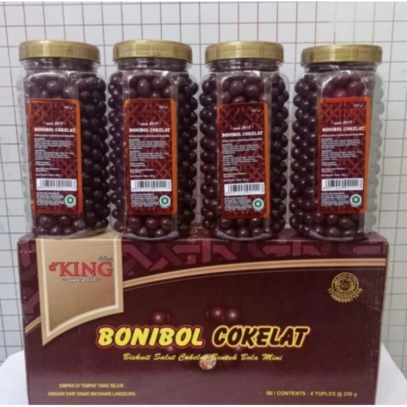 

COKLAT BONIBOL DKING 1 TOPLES 250GRAM