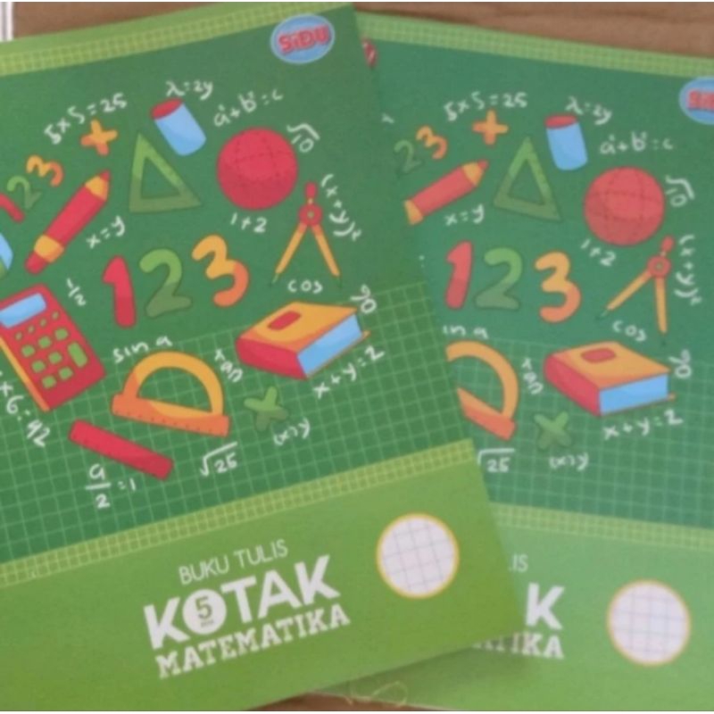 

buku tulis kotak matematika SIDU