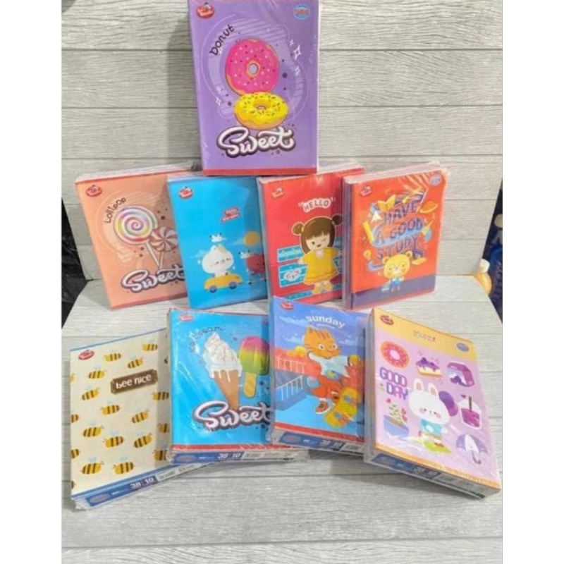 

buku tulis SKOLA 38 lembar/satuan