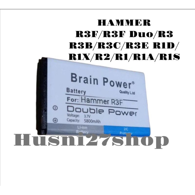 Baterai Batre HP Advan Hammer R3F Duo R3 R3B R3C R3E R1D R1X R2 R1 R1A R1S  Double Power BattreyBate