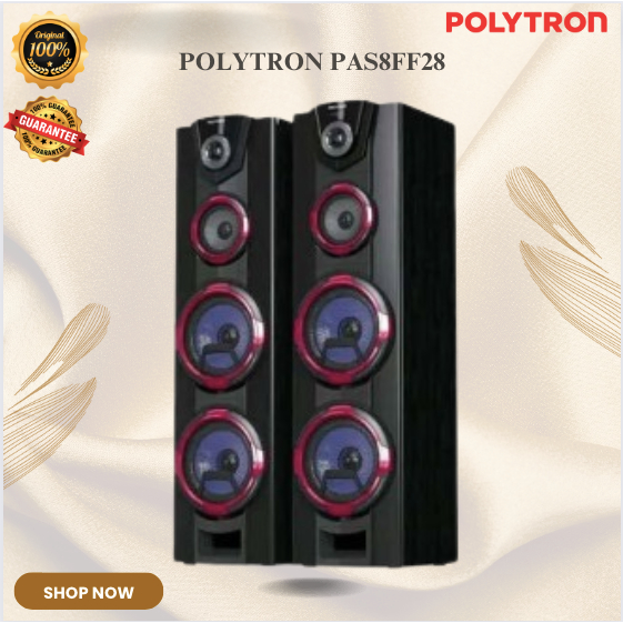 Active Speaker POLYTRON PAS8FF28 BLUETOOTH/PAS-8FF28/PAS 8FF28/SPEAKER POLYTRON MURAH BERGARANSI ORI