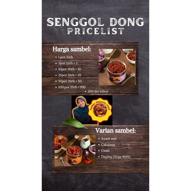 

Sambel Maqma Senggol Donk