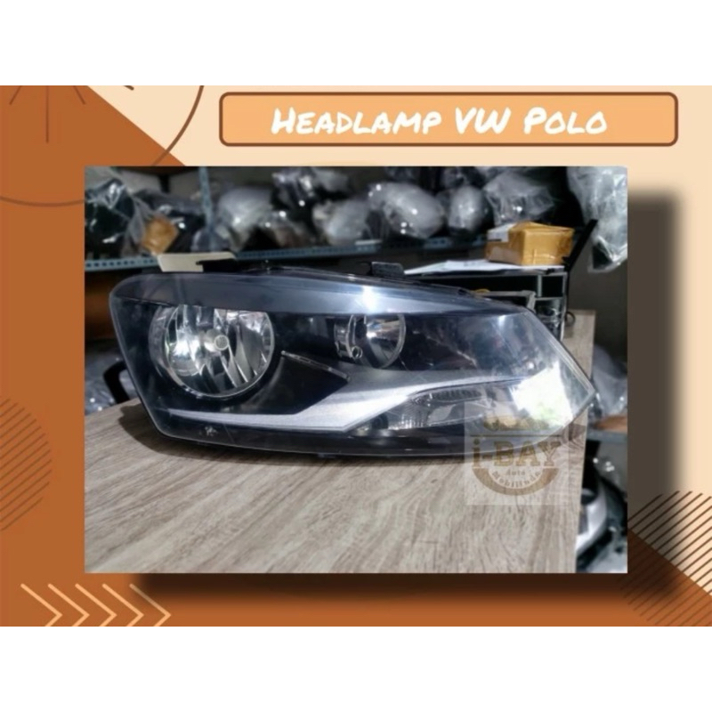 Headlamp Lampu Depan VW Polo