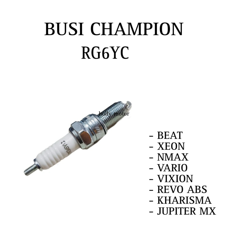 BUSI SPARK PLUG KPH BEAT VARIO RG6YC CHAMPION
