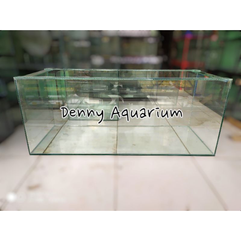 AQUARIUM KACA UKURAN 100 x 40 x 40cm KACA 8/5mm