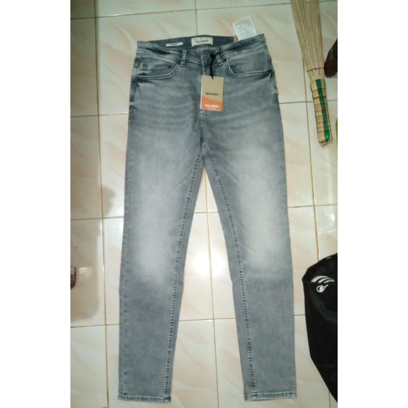 Pull and bear skinny jeans grey size - 29