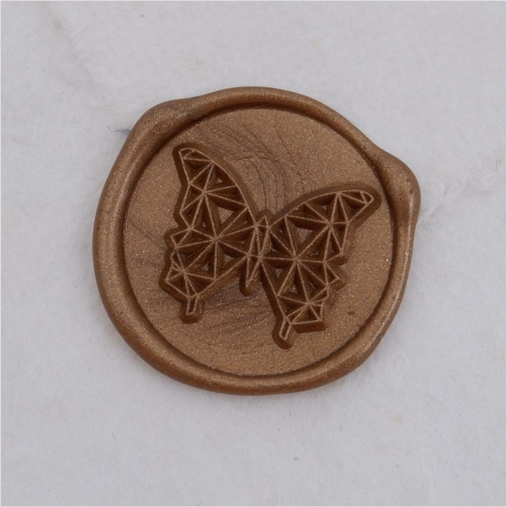 

Line Art Butterfly Wax Seal / DIY undangan