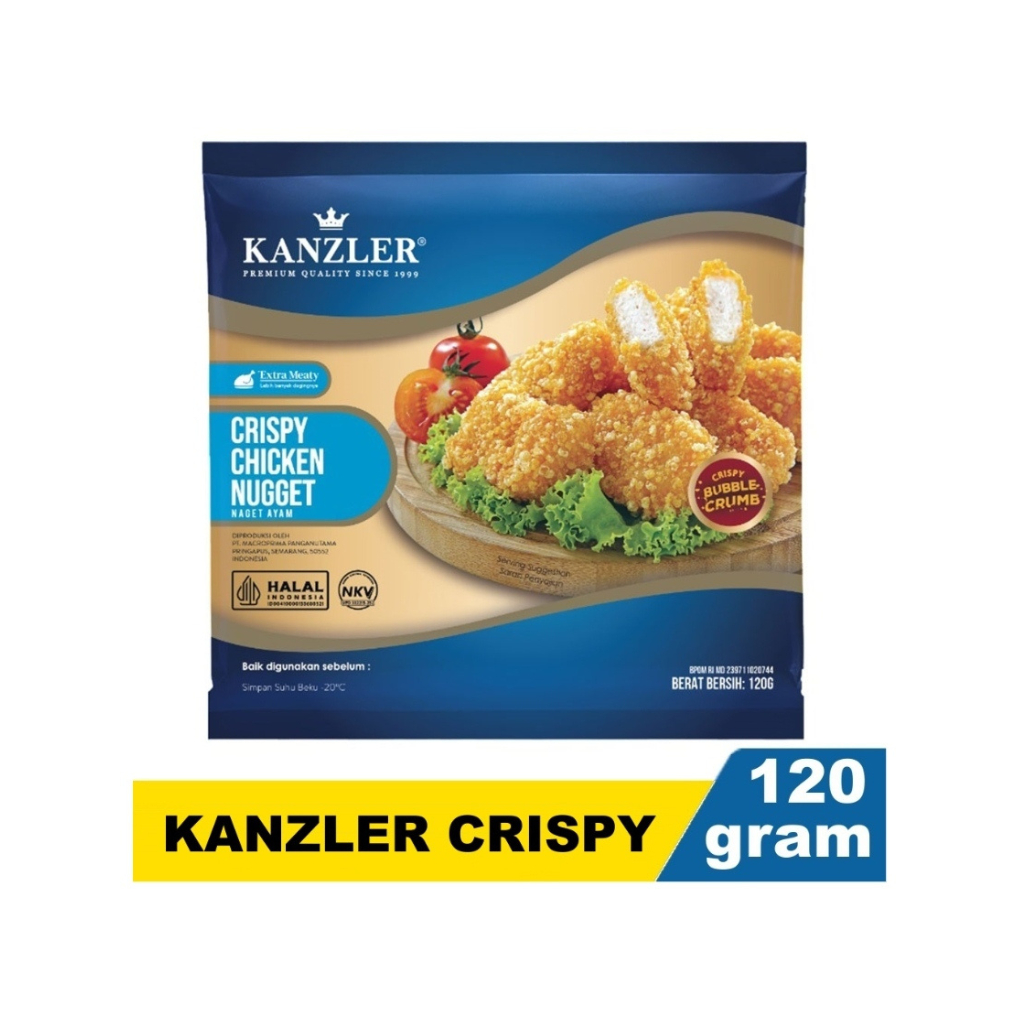 

Nugget Kanzler Crispy 120 Gram