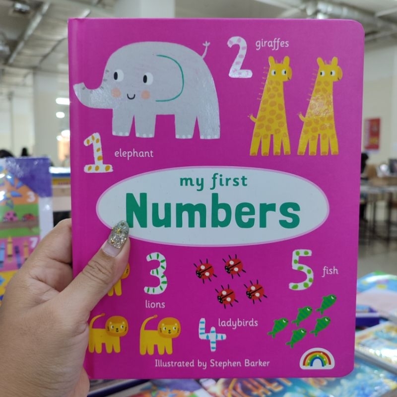 BIG BAD WOLF BOOKS ■ MY FIRST NUMBERS - BUKU BOARD BOOK ANAK BBW IMPORT