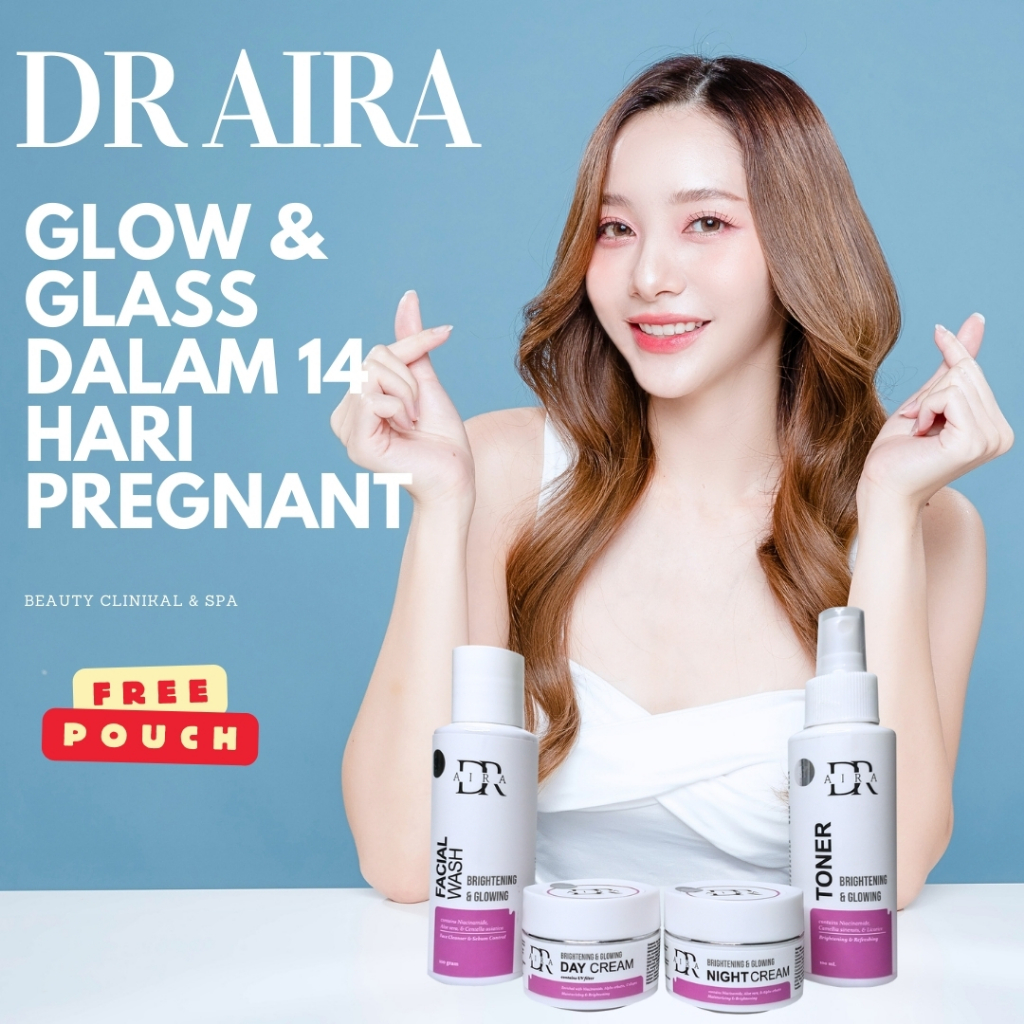 𝗠𝗔𝗟𝗟 SKINCARE PAKET CREAM GLOW BUMIL DR AIRA