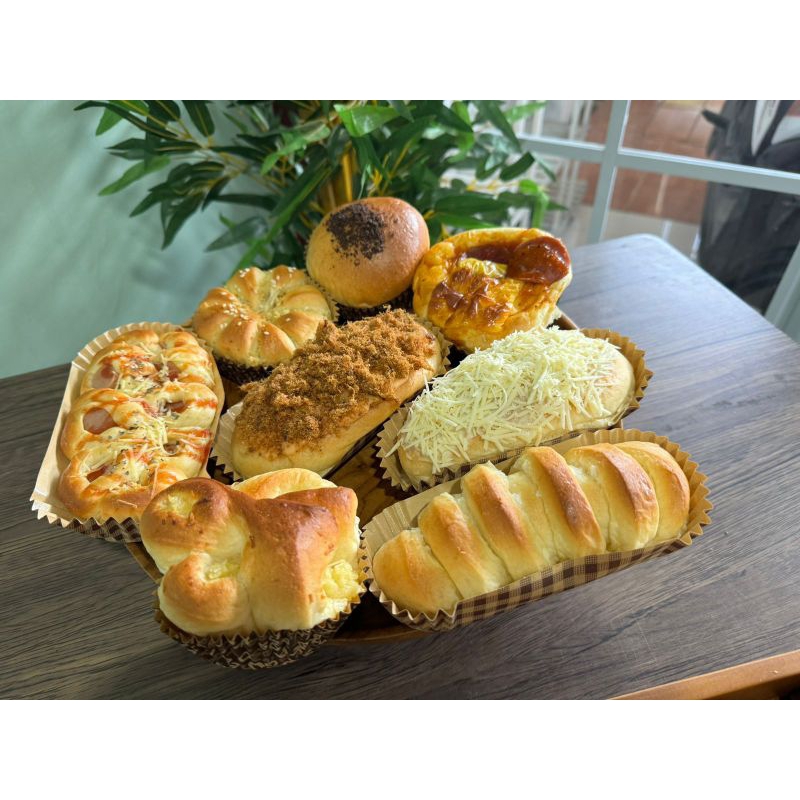 

Roti isi Pisang Coklat | Roti Premium