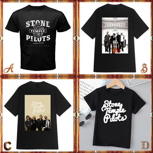 Kaos Vintage Stone Temple Pilots Tshirt 100% Cotton