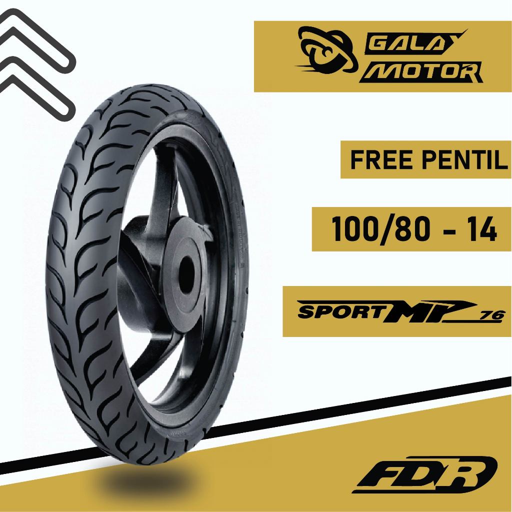 BAN FDR MP 76 100/80 - 14 Soft Compound