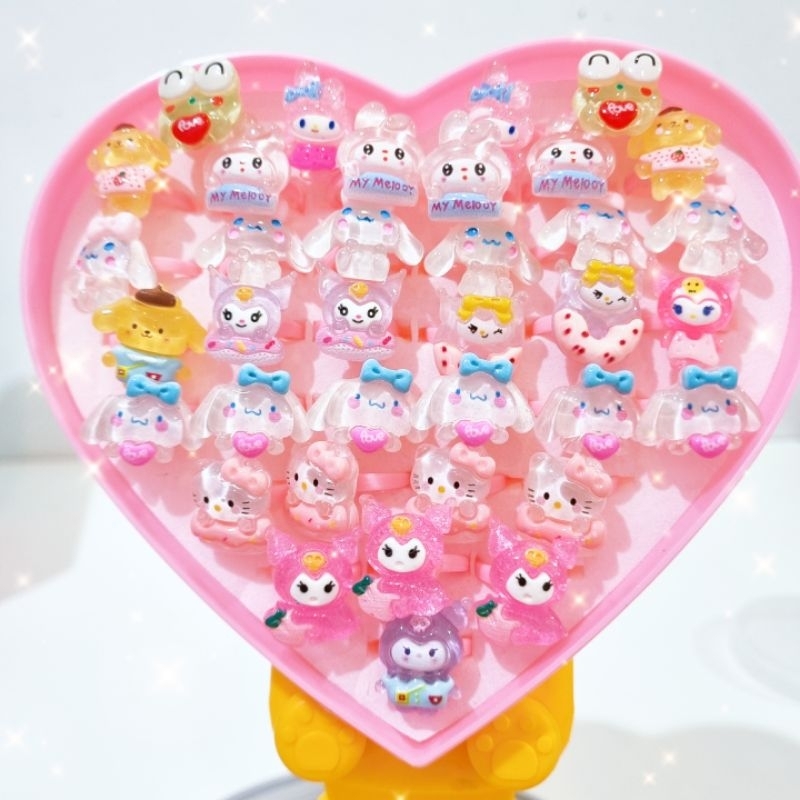 Cincin Anak Lucu / Cincin Anak Sanrio / Cincin Anak Lotso