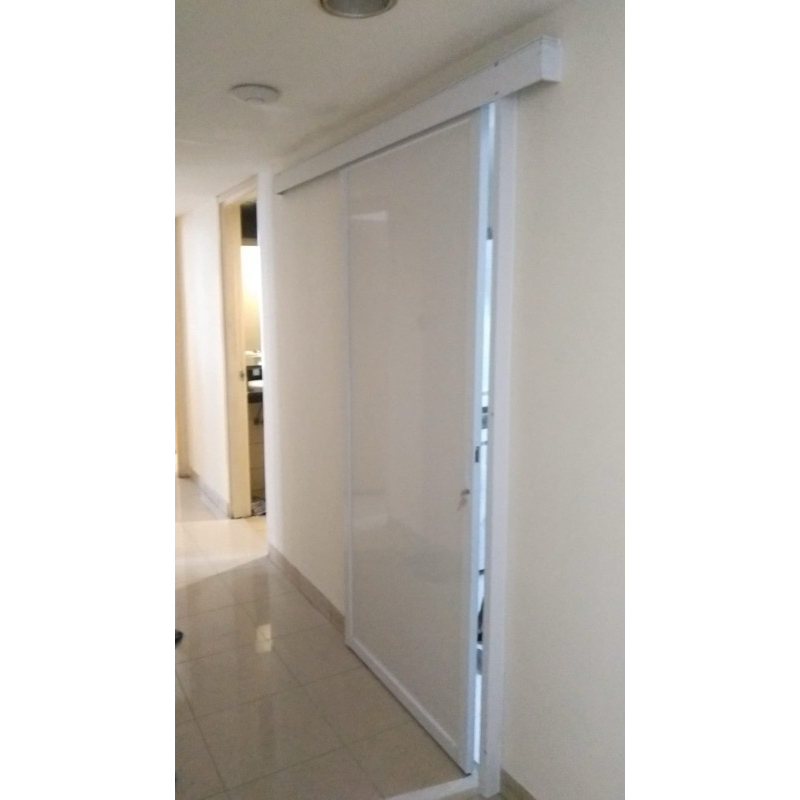 Pintu Sliding Aluminium Acp T 210 cm x L 90cm