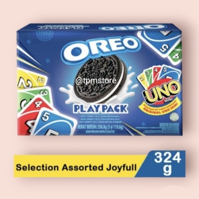 

Oreo Play Pack Snack Box Uno 324gr