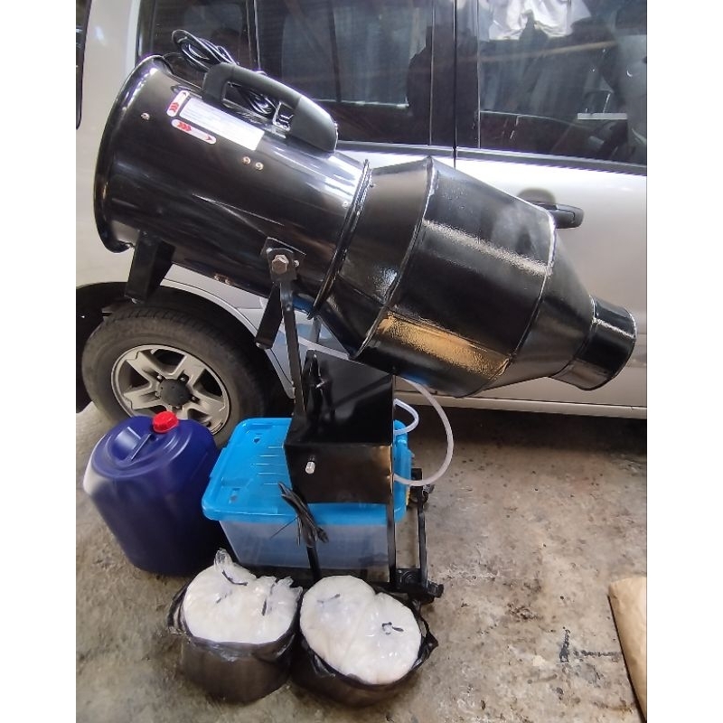 mesin busa kolam renang