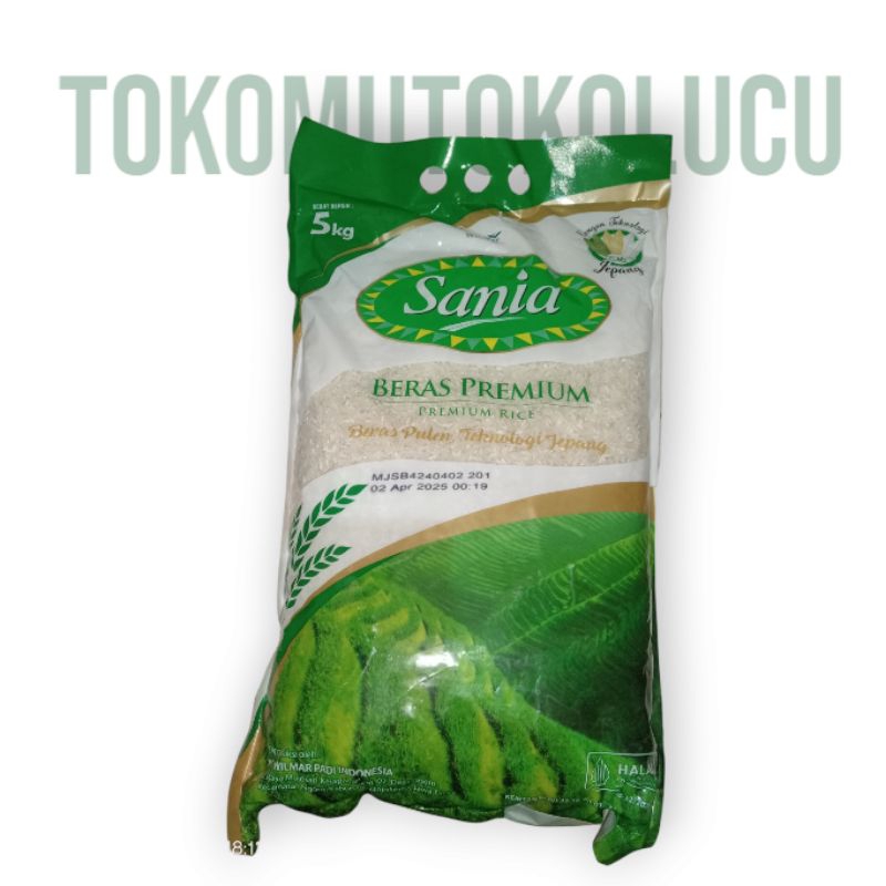 

READY STOCK! beras sania premium 5kg
