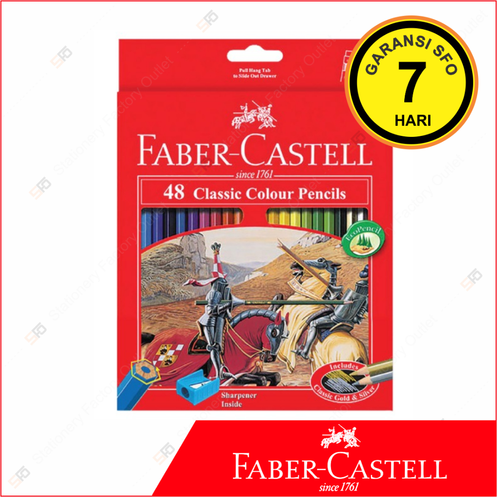

Pensil Warna Faber Castell isi 48 - SFO Semarang Official