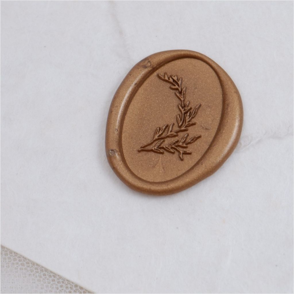 

Oval rustic wax seal / wax coin / lilin segel undangan DIY hampers