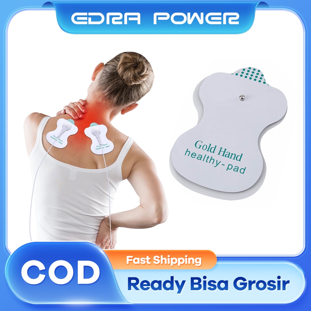 Elektroda Bantalan 10pcs/20pcs Electrode Gel pad healthy Pad Gel Pad Alat Tempel Elektroda Electrode