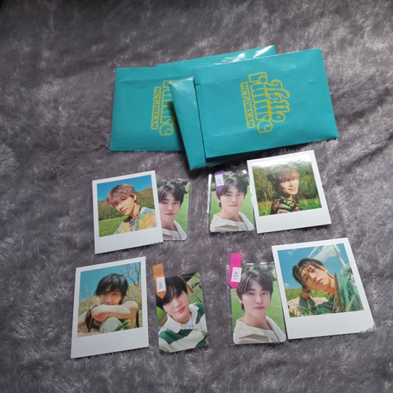 UNSEALED NCT DREAM MINI BALLOON SET HELLO FUTURE JENO JAEMIN HAECHAN (PC + POLAROID)