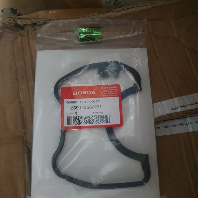 gasket head cover 12391 k66 v01 vario 150 new