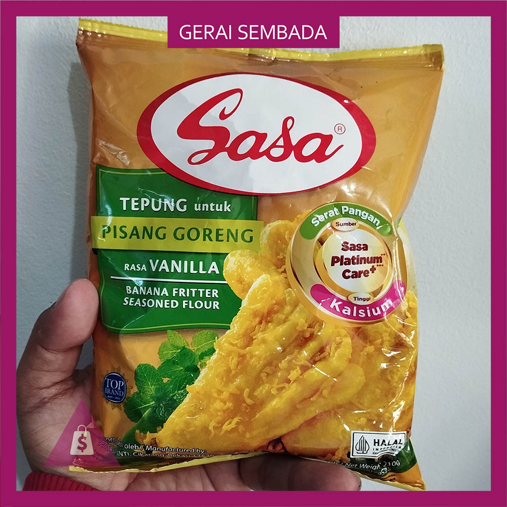 

Sasa Tepung Pisang Goreng 210 g