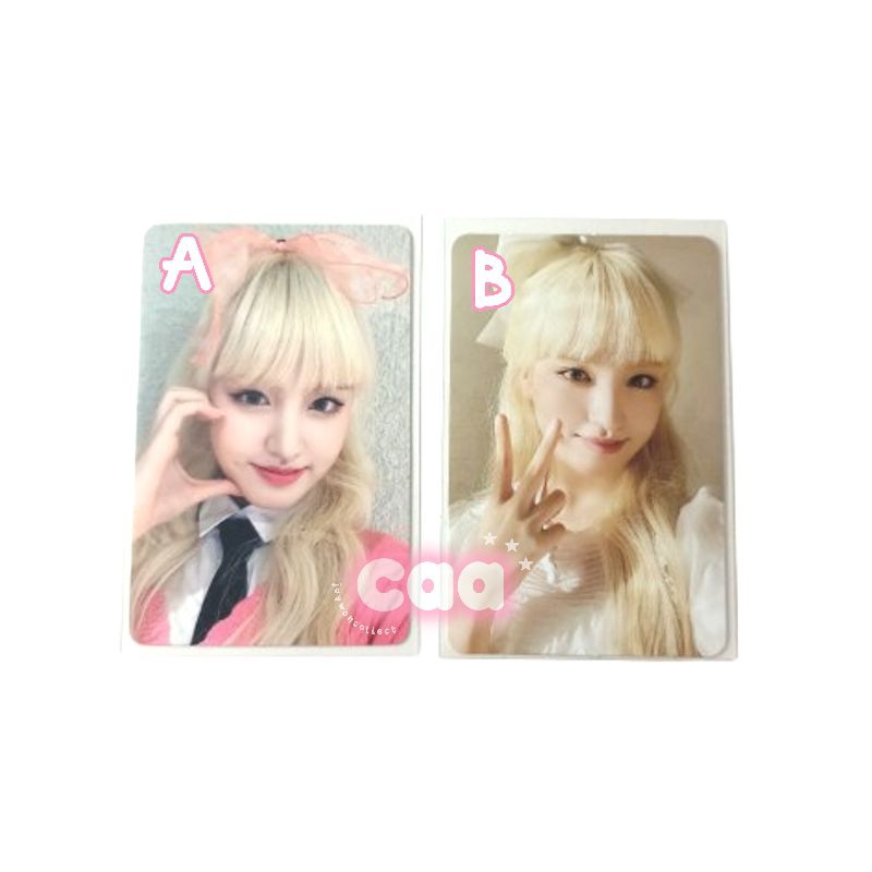 photocard pc ive liz bene benefit withdrama eleven wd ribbon pita pink ssq sg22 aros starship square