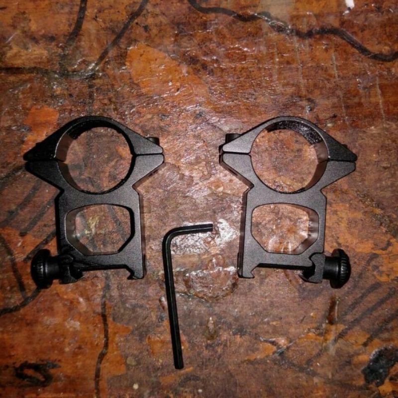 High Mounting Scope OD 25 Rail 22mm (Untuk Ersop)