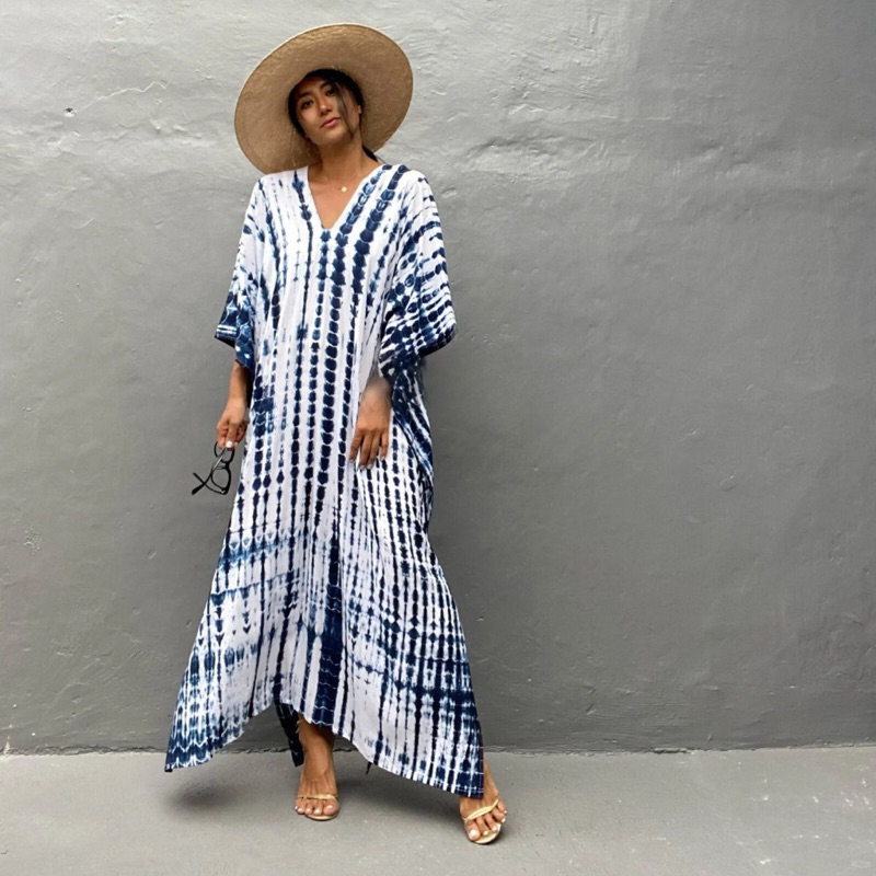 KAFTAN JUMBO BIG SIZE BALI TIE DYE VIRAL || PREMIUM KAFTAN