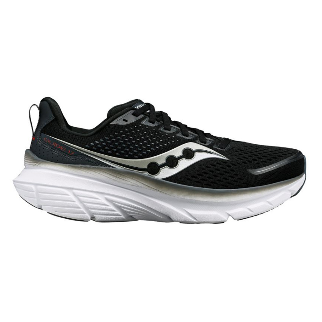 Sepatu Lari Running SAUCONY Guide 17 Men Black Shadow