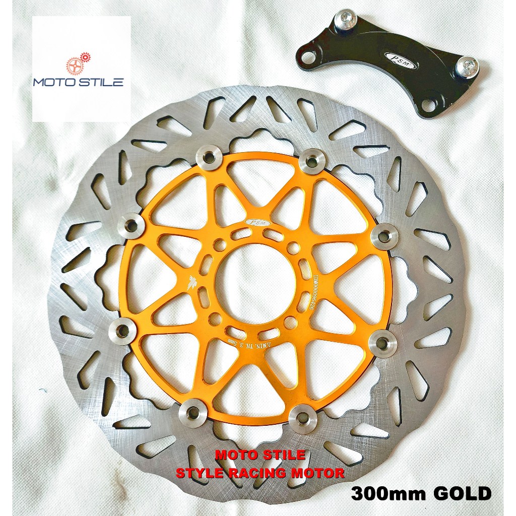 Piringan Cakram Depan PSM Titanium 300mm Yamaha Jupiter MX 135 / Jupiter Z1 / Jupiter Z Robot