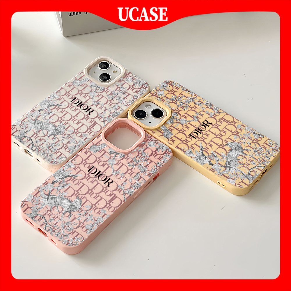 Case iPhone 7 8 6 6S Plus 11 13 12 Case 14 15 Pro MAX XR XS MAX 7Plus 8Plus SE 2024 iPhone Dior Bran