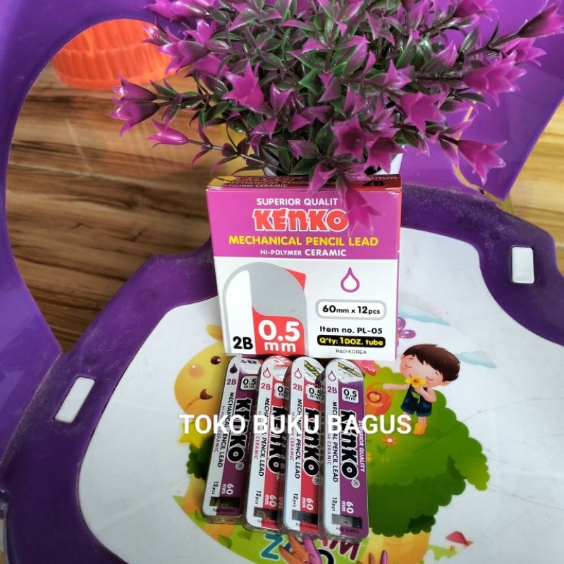 

Isi Pensil Mekanik 0.5 2B Kenko// BISA COD// BAYAR DITEMPAT