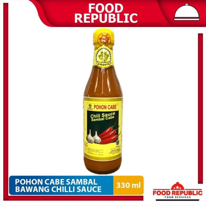 

SAMBAL BAWANG ISTIMEWA POHON CABE 330 ML - CHILI SAUCE HALAL ORIGINAL