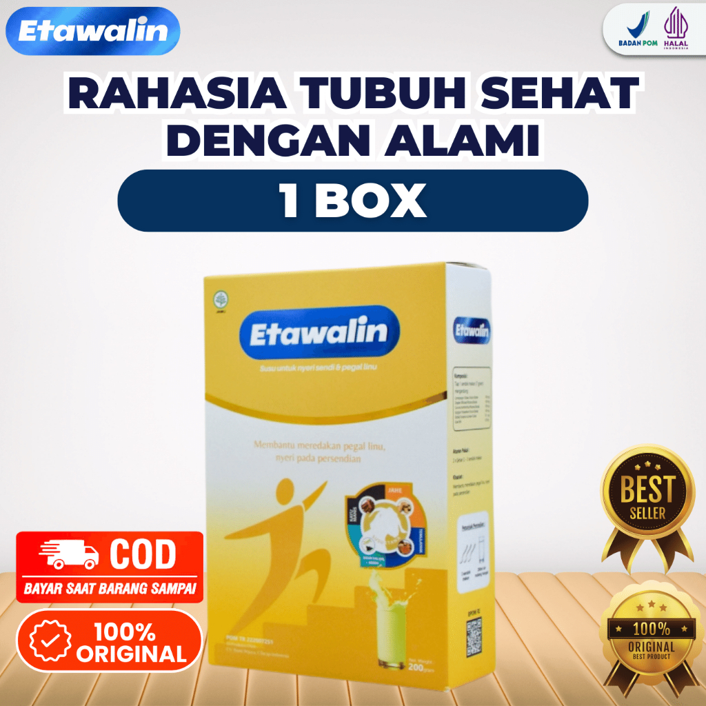 

ETAWALIN SUSU KAMBING ETAWA ATASI NYERI SENDI DAN PEGAL LINU 200 GRAM