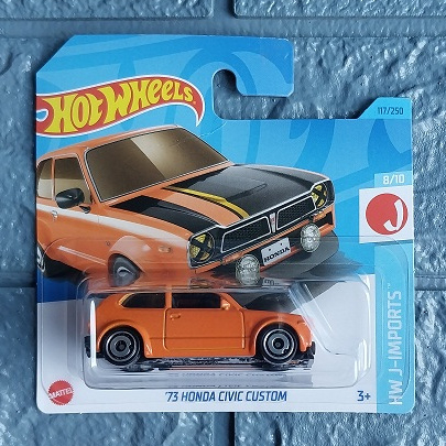 HOT WHEELS - '73 Honda Civic Custom