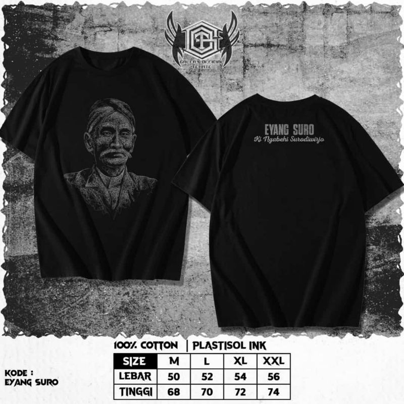 KAOS EYANG SURO // KAOS PSHT // KAOS TERATE // KAOS PSHT MOTIF EYANG SURO // KAOS PSHT TERBARU