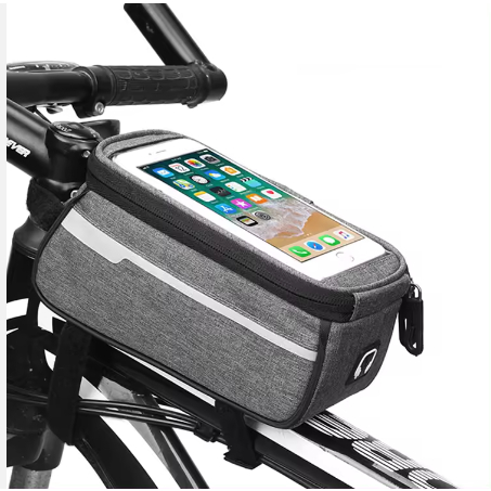 Tas batang Sepeda tas HP frame sepeda gunung balap touring lipat