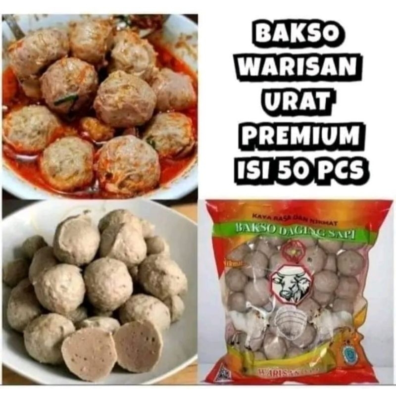 

BAKSO WARISAN ISI 50 MURAH ENAK