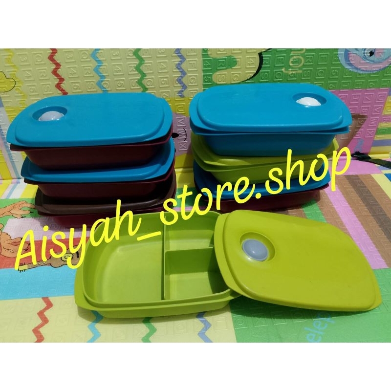 preloved tempat bekal BYO click n chick klik Tupperware second