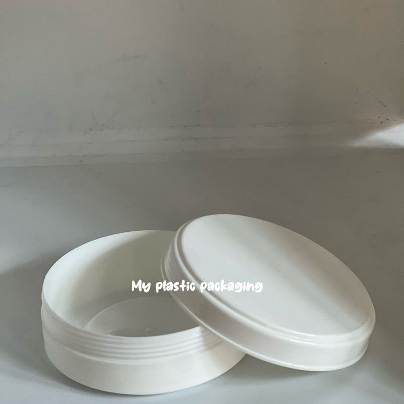 Pot Lulur 100 Gram Putih / Pot Cream 100gr / Pot Pomade 100Gram / Wadah Lulur 100 Gr / Pot Salep / K