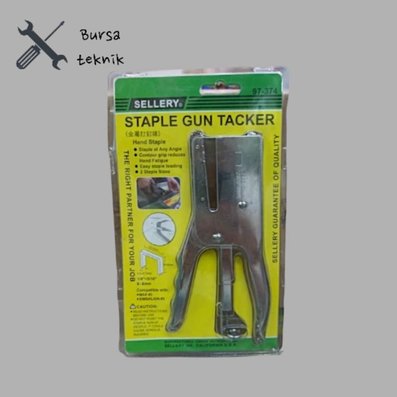 

(COD) Staples gun sellery / gun tacker manual lurus sellery 97-374