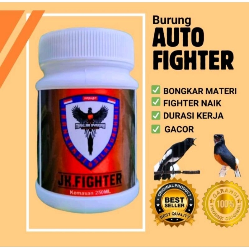 (BISA COD) JK FIGHTER PAKAN JANGKRIK FIGHTER VOER PAKAN JANGKRIK  BURUNG MURAI  DAN MASTERAN
