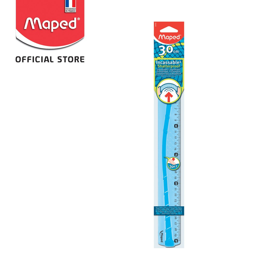 

Maped Penggaris Flex Flat 30 cm