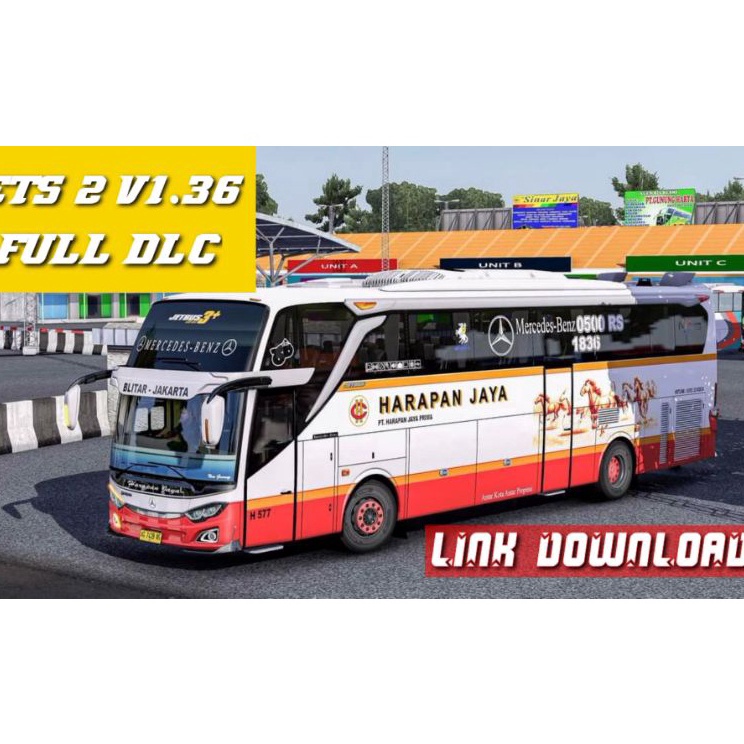 RMK Euro Truck Simulator 2 V136 ETS 2 V136 Versi Indonesia TERBARU  A