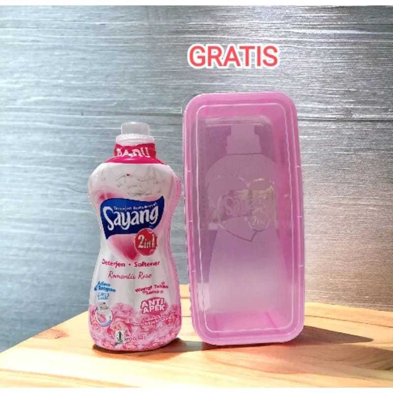 SAYANG DETERGEN CAIR BOTOL 700 ML FREE TEPAK